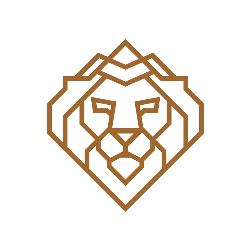 logo design ideas; monoline